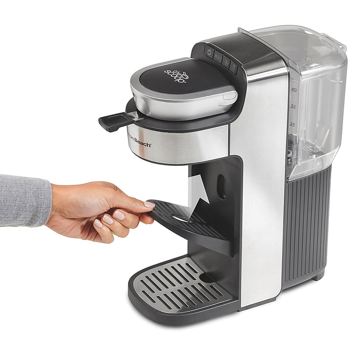 Hamilton Beach The Scoop Single-Serve Coffee Maker with Removable Reservoir - BLACK_5