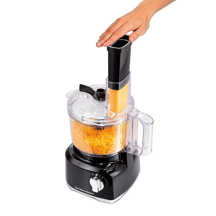 Hamilton Beach  8 Cup Food Processor with Built-In Bowl Scraper - BLACK_5