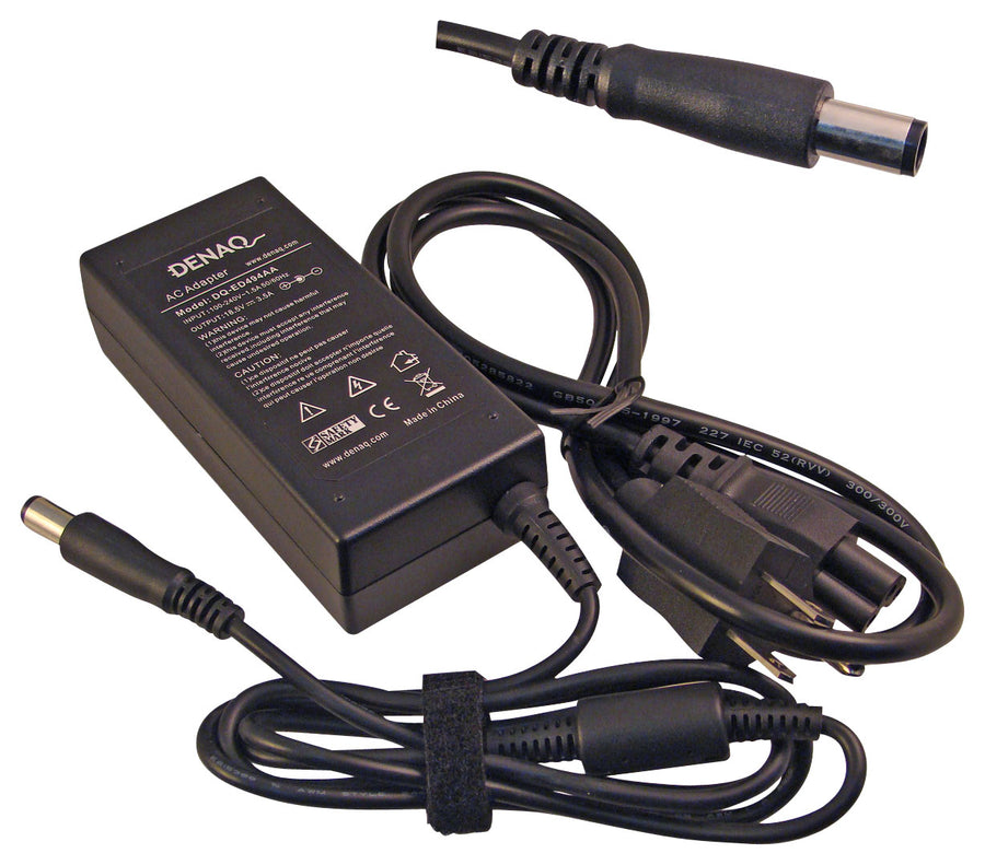 DENAQ - AC Power Adapter and Charger for Select HP Laptops - Black_0