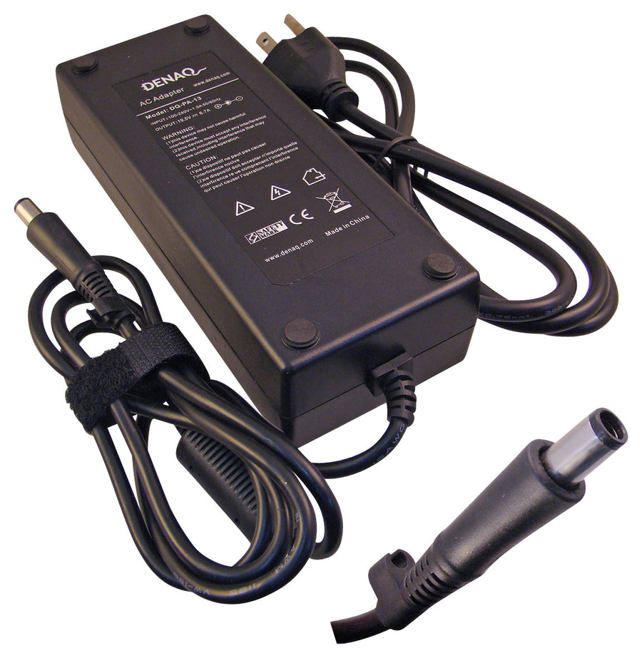 DENAQ - AC Power Adapter and Charger for Select Dell Precision, Inspiron and XPS Laptops - Black_0
