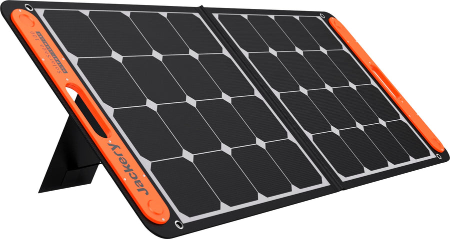 Jackery - SolarSaga 100W Foldable Solar Panel - Black_0
