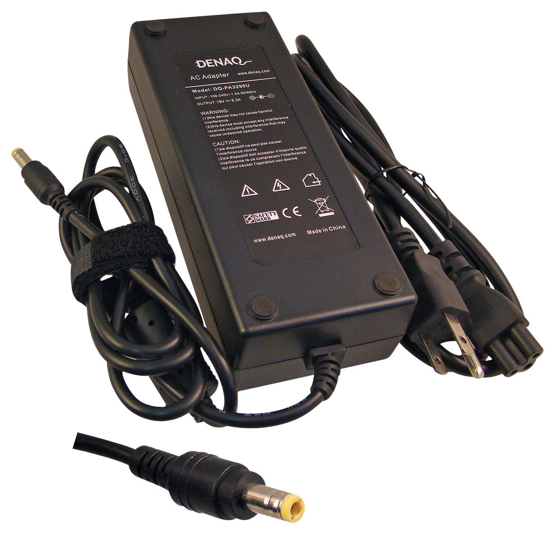 DENAQ - AC Power Adapter and Charger for Select Toshiba Satellite and Satellite Pro Laptops - Black_0