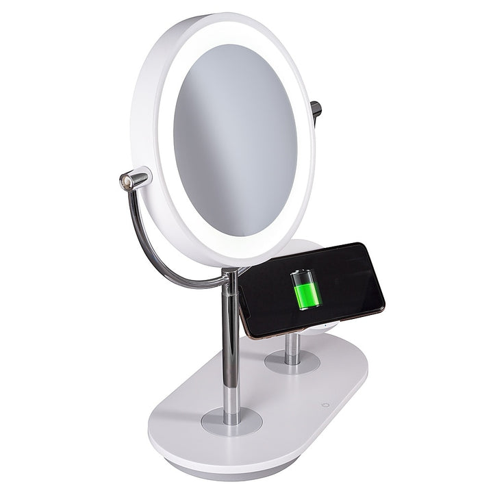 OttLite - 320 Lumen LED Makeup Mirror with Qi Charging_6