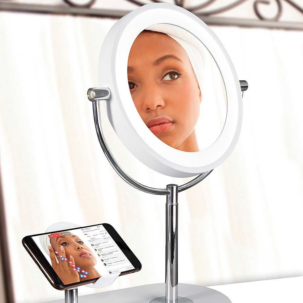 OttLite - 320 Lumen LED Makeup Mirror with Qi Charging_19