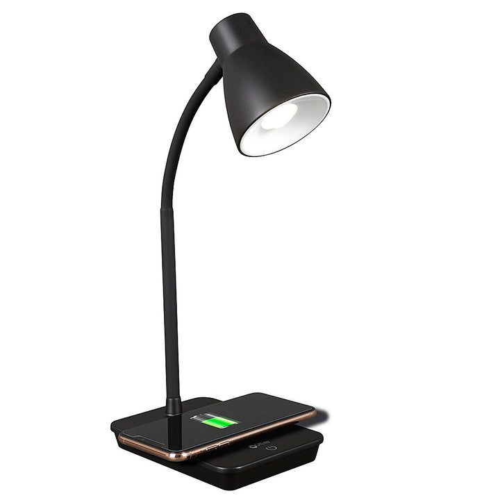 OttLite - 302 Lumen Wellness Series Infuse LED Desk Lamp with Qi and USB Charging_3