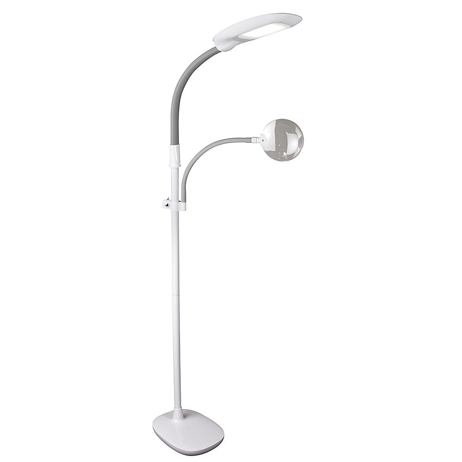 OttLite - 881 Lumen Dimmable LED Floor Lamp with Magnifier_0