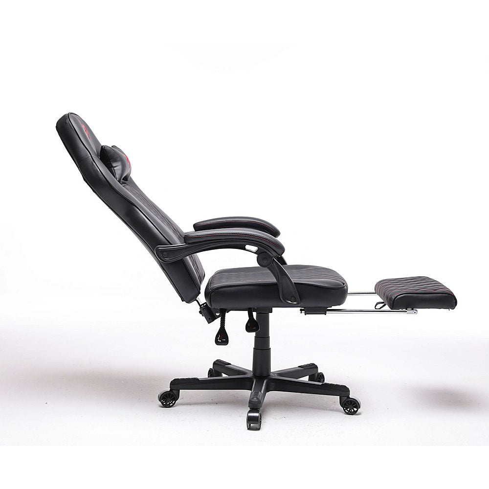 Arozzi - Mugello Special Edition Gaming Chair with Footrest - Black_3