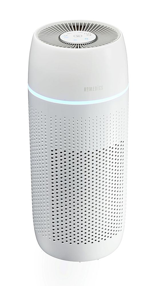 HoMedics - TotalClean PetPlus 5-in-1 Tower Air Purifier - White_3