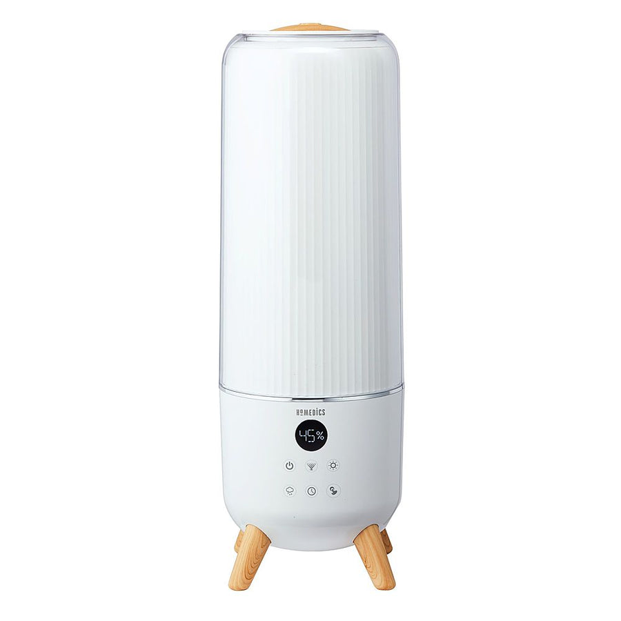 HoMedics - TotalComfort Deluxe 1.47 gallon Ultrasonic Humidifier for large rooms - White_0