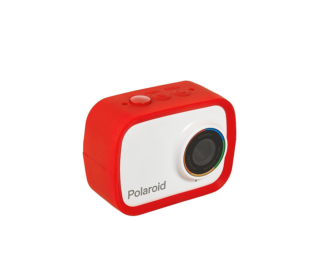 Polaroid - Go Cam 12.1-Megapixel Waterproof Action Digital Camera - Red_1