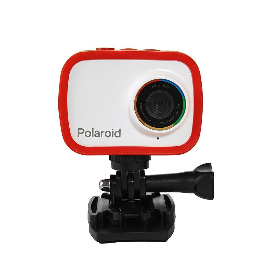 Polaroid - Go Cam 12.1-Megapixel Waterproof Action Digital Camera - Red_0