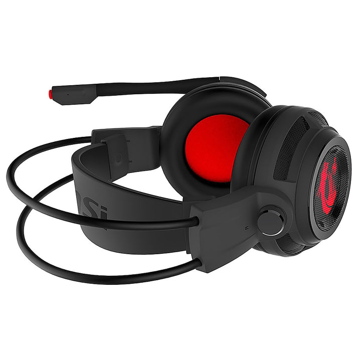 MSI - Wired On-ear 7.1 Gaming Headset - Black_3