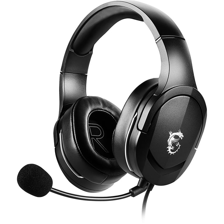 MSI - Immerse Wired Over-the-head Stereo Gaming Headset - Black_12