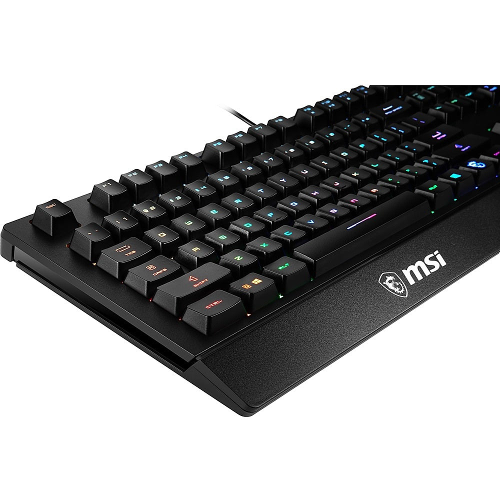MSI - VIGOR GK20 Ergonomic Wired Gaming Membrane Keyboard - Black_13