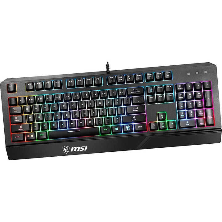 MSI - VIGOR GK20 Ergonomic Wired Gaming Membrane Keyboard - Black_11