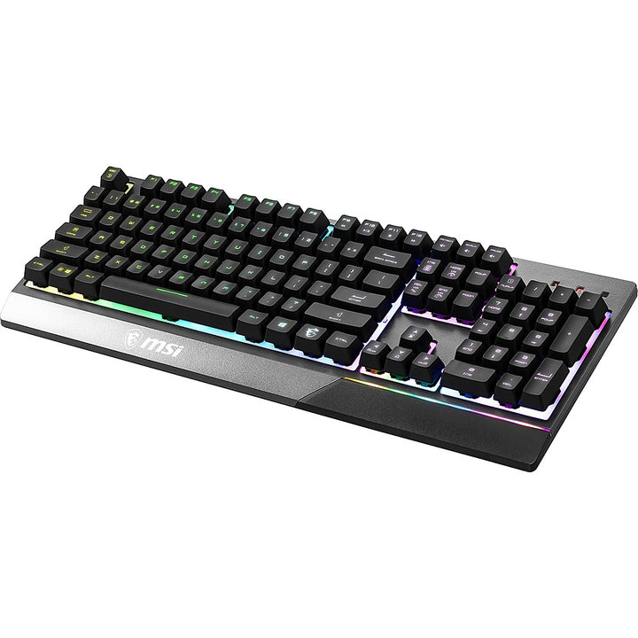 MSI - Vigor GK30 Wired Plunger Keyswitch RGB Gaming Keyboard 104 Keys - Black_11