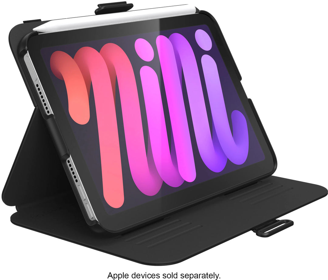 Speck - Balance Folio Case with Microban for iPad Mini 6 - Black_8