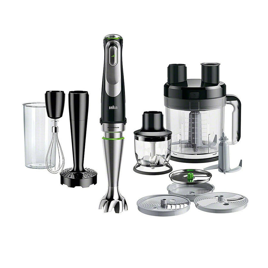 Braun - MultiQuick Hand Blender with Active PowerDrive Technology and high performance 700W motor - Stainless Steel/Black_0