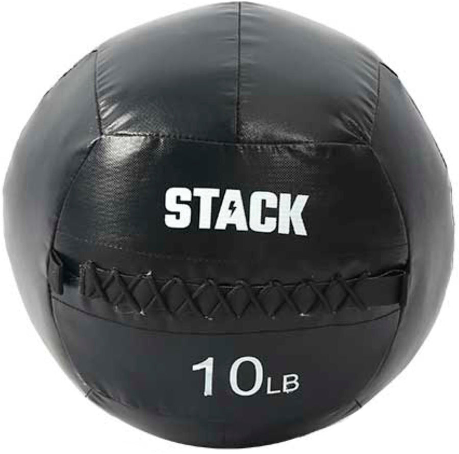 Stack Fitness - 10LB Medicine Ball - Black_0