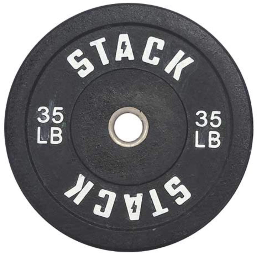 Stack Fitness - Stack Weight Plates 35LB (pair) - Black_0