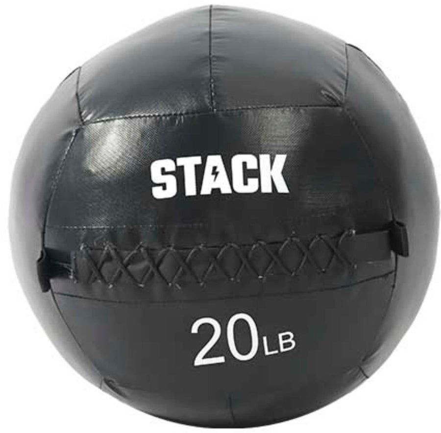 Stack Fitness - 20LB Medicine Ball - Black_0