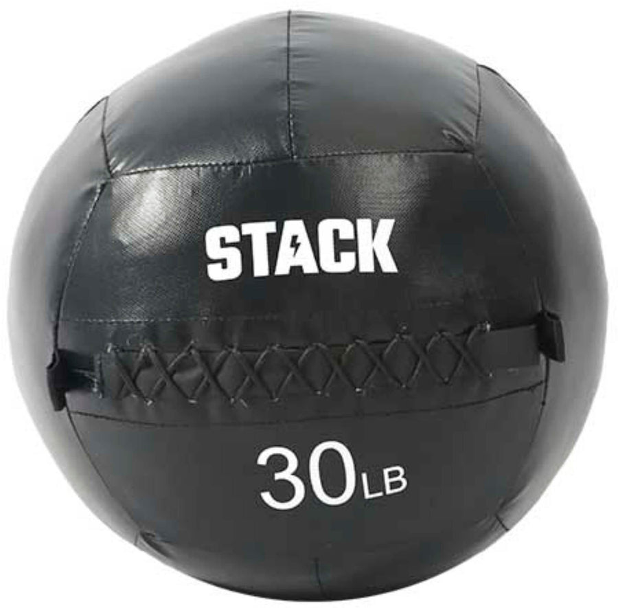Stack Fitness - 30LB Medicine Ball - Black_0