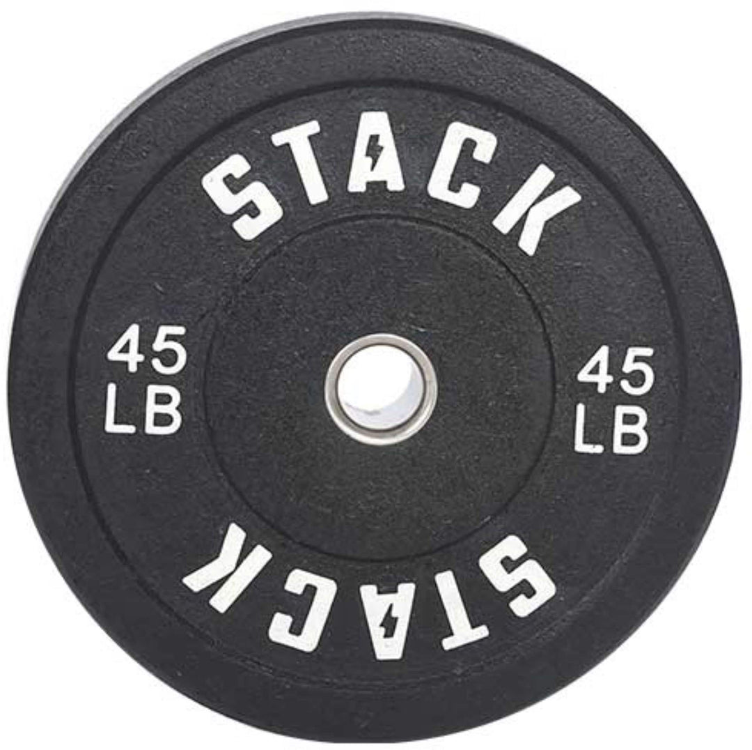 Stack Fitness - Stack Weight Plates 45LB (pair) - Black_0