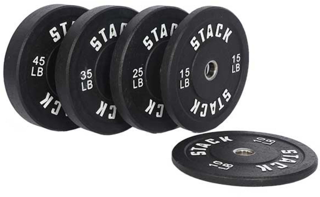 Stack Fitness - Stack Weight Plates 45LB (pair) - Black_2