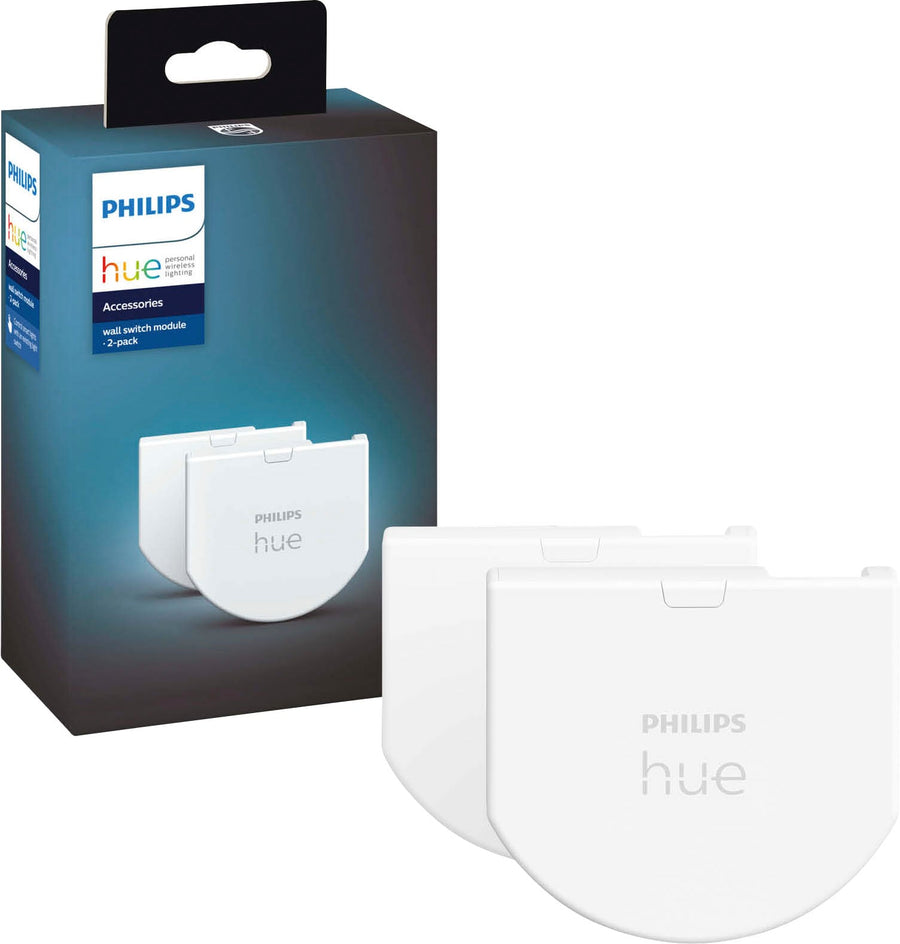 Philips - Hue Wall Switch Module 2-pack - White_0