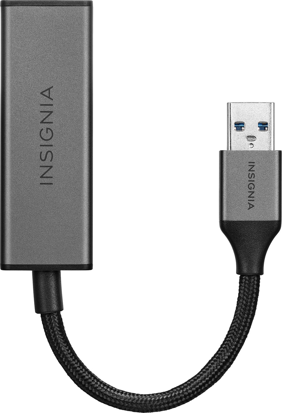 Insignia™ - USB to Ethernet Adapter - Black_0
