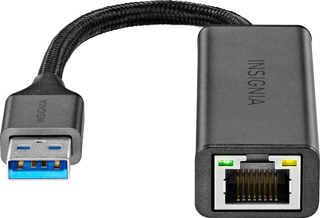 Insignia™ - USB to Ethernet Adapter - Black_2