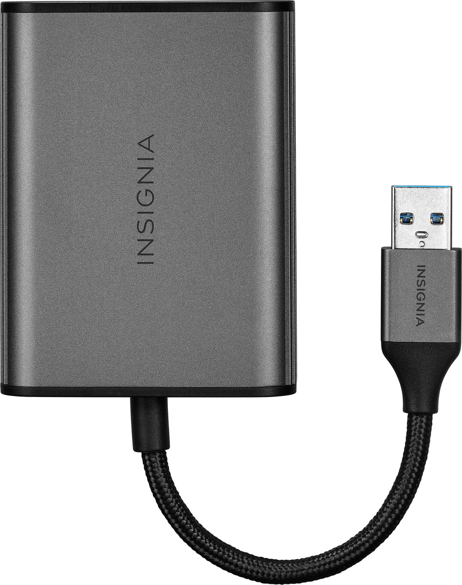 Insignia™ - USB to HDMI Adapter - Black_0