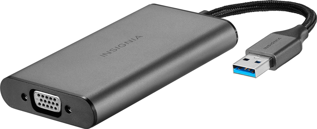 Insignia™ - USB to VGA Adapter - Black_8