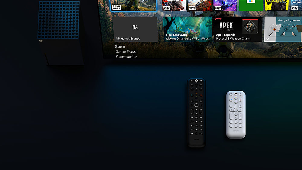 8BitDo - Media Remote for Xbox - Black, Long Edition_1
