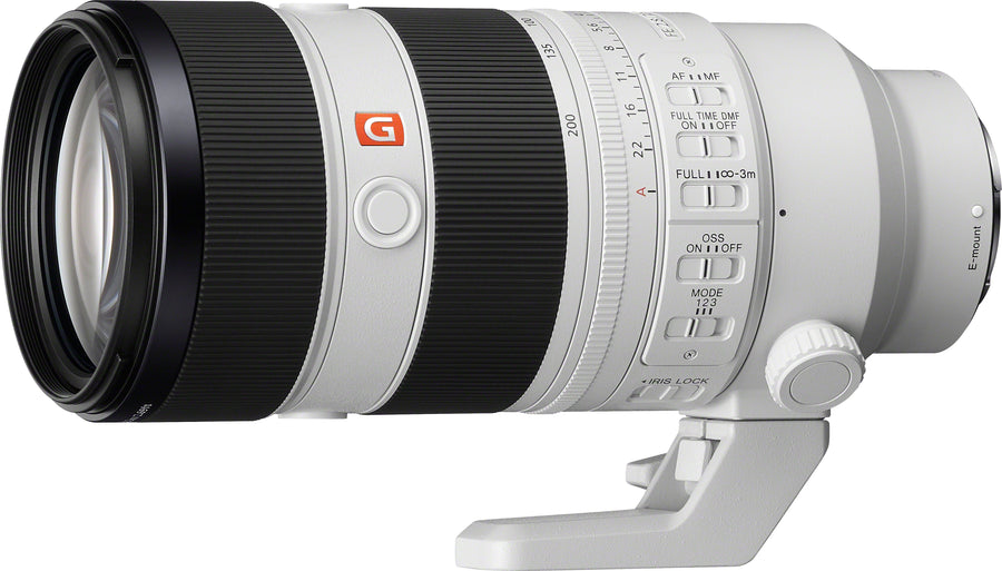Sony - FE 70-200mm F2.8 GM OSS II Full-Frame Telephoto Zoom G Master E mount Lens - White_0