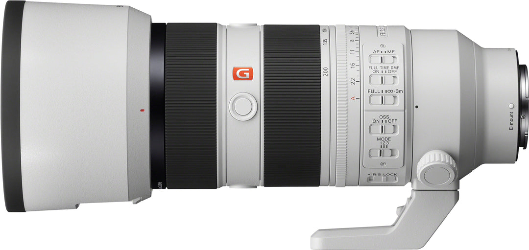 Sony - FE 70-200mm F2.8 GM OSS II Full-Frame Telephoto Zoom G Master E mount Lens - White_5