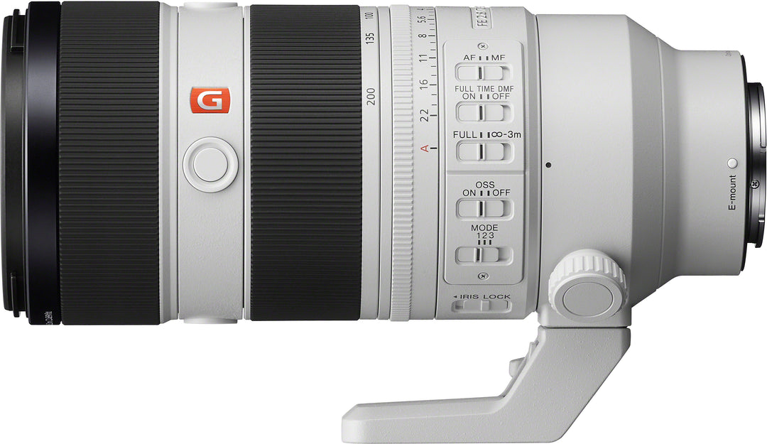 Sony - FE 70-200mm F2.8 GM OSS II Full-Frame Telephoto Zoom G Master E mount Lens - White_7