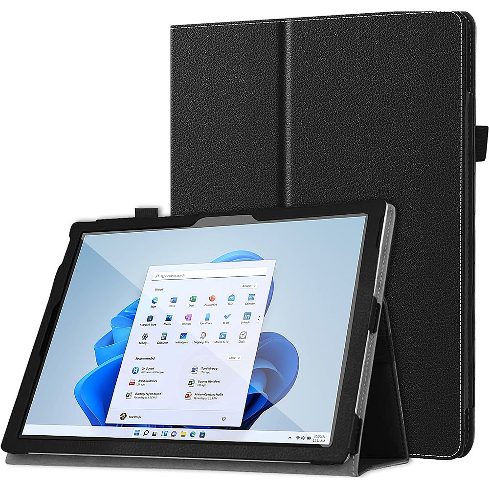 SaharaCase - Bi-Fold Folio Case for Microsoft Surface Pro 8 - Black_4