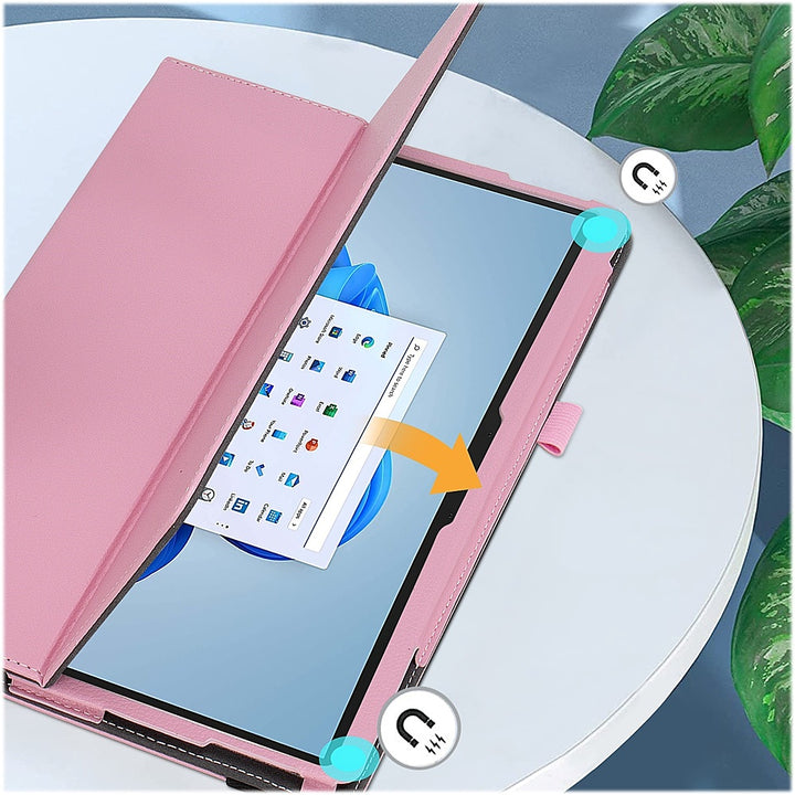 SaharaCase - Bi-Fold Folio Case for Microsoft Surface Pro 8 - Pink_2