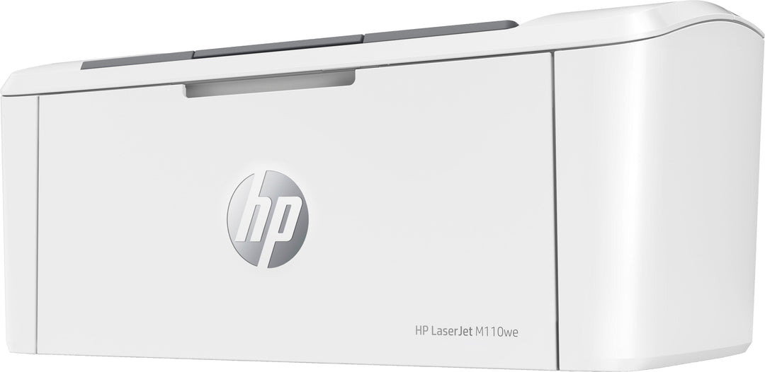 HP - LaserJet M110we Wireless Black and White Laser Printer with 6 months of Instant Ink included with HP+ - White_8