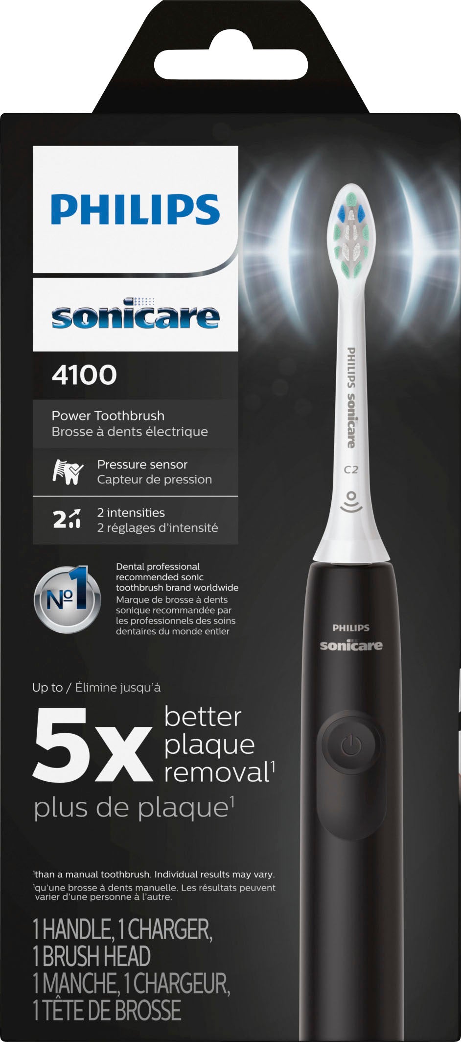 Philips Sonicare 4100 Power Toothbrush - Black_2