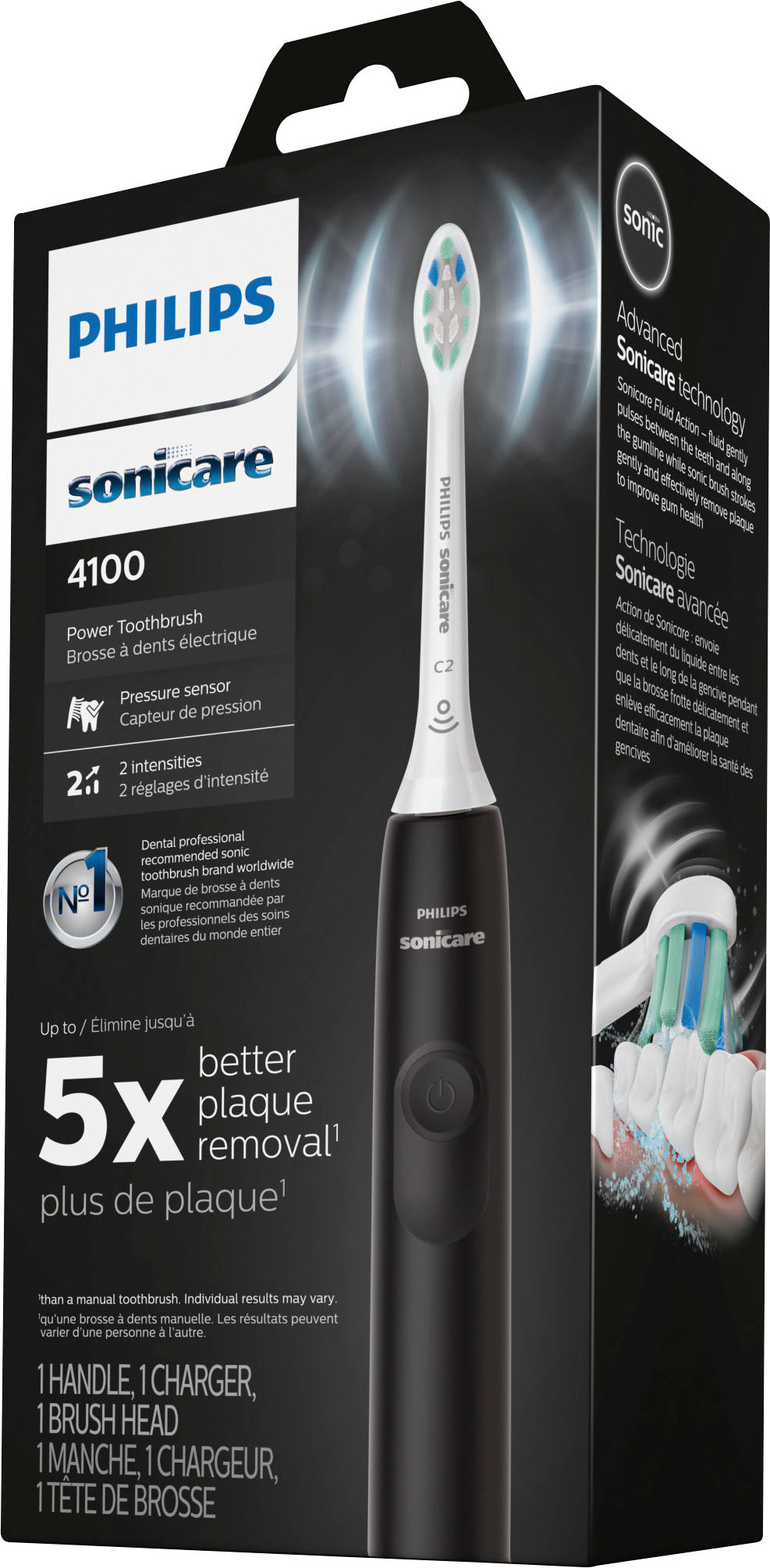 Philips Sonicare 4100 Power Toothbrush - Black_13