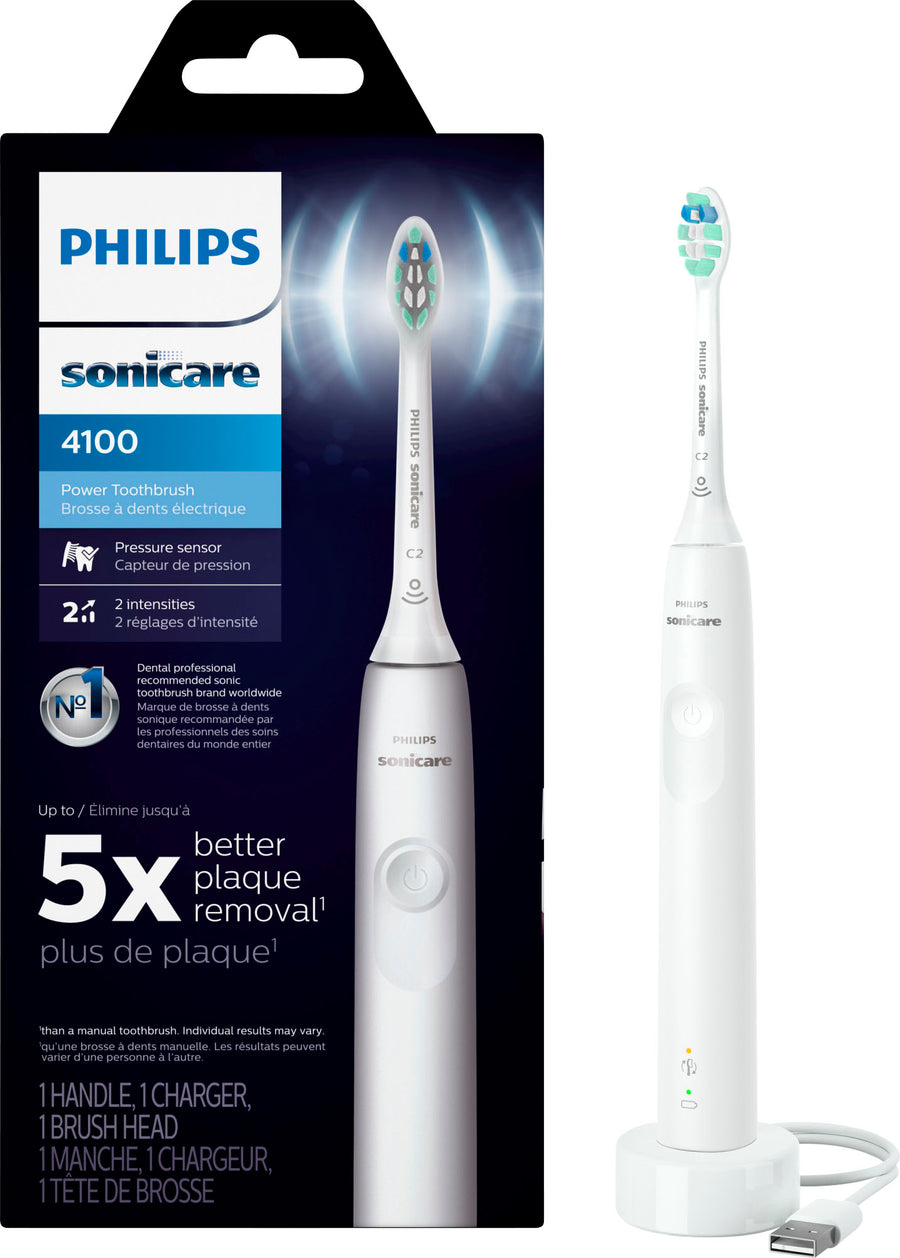 Philips Sonicare 4100 Power Toothbrush - White_0