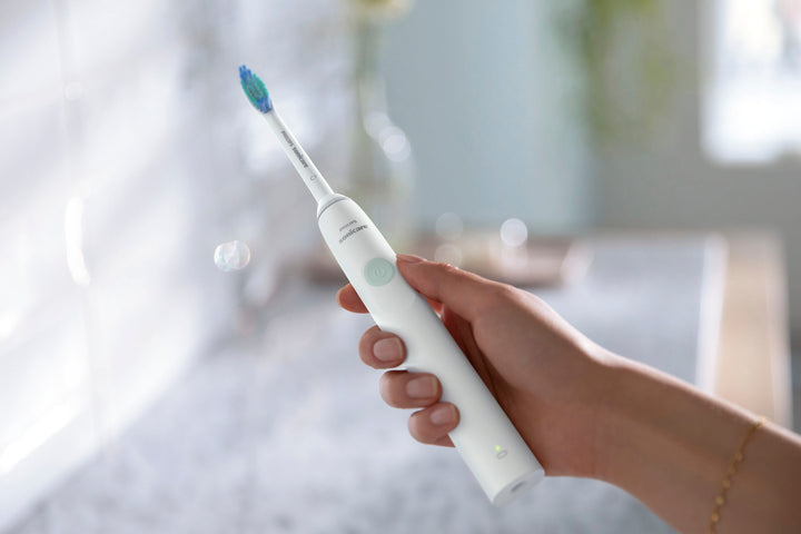 Philips Sonicare - 2100 Power Toothbrush, Rechargeable Electric Toothbrush - White Mint_8