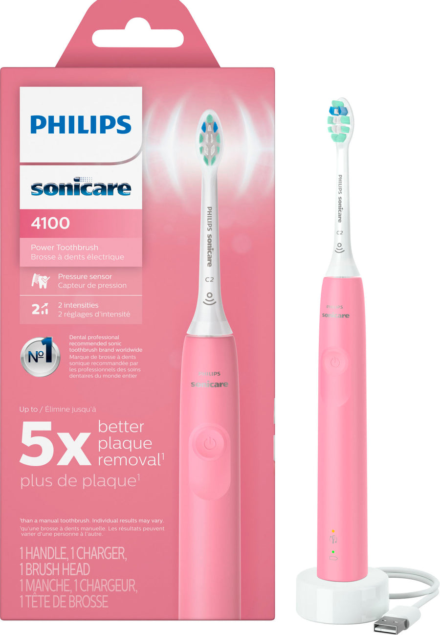 Philips Sonicare 4100 Power Toothbrush - Deep Pink_0
