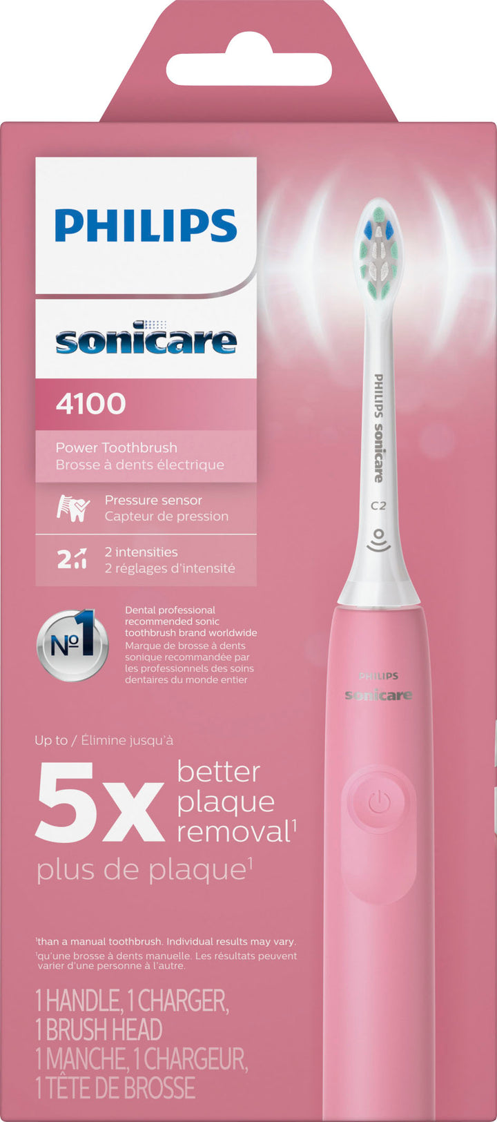 Philips Sonicare 4100 Power Toothbrush - Deep Pink_10