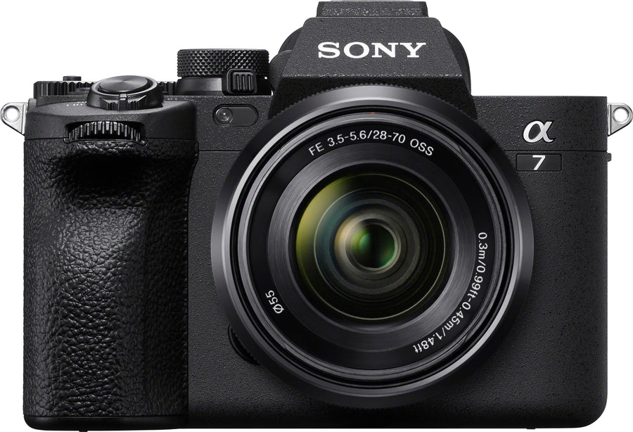 Sony - Alpha 7 IV Full-frame Mirrorless Interchangeable Lens Camera with SEL2870 Lens - Black_0