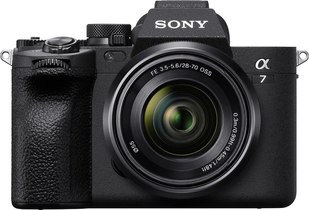 Sony - Alpha 7 IV Full-frame Mirrorless Interchangeable Lens Camera with SEL2870 Lens - Black_0