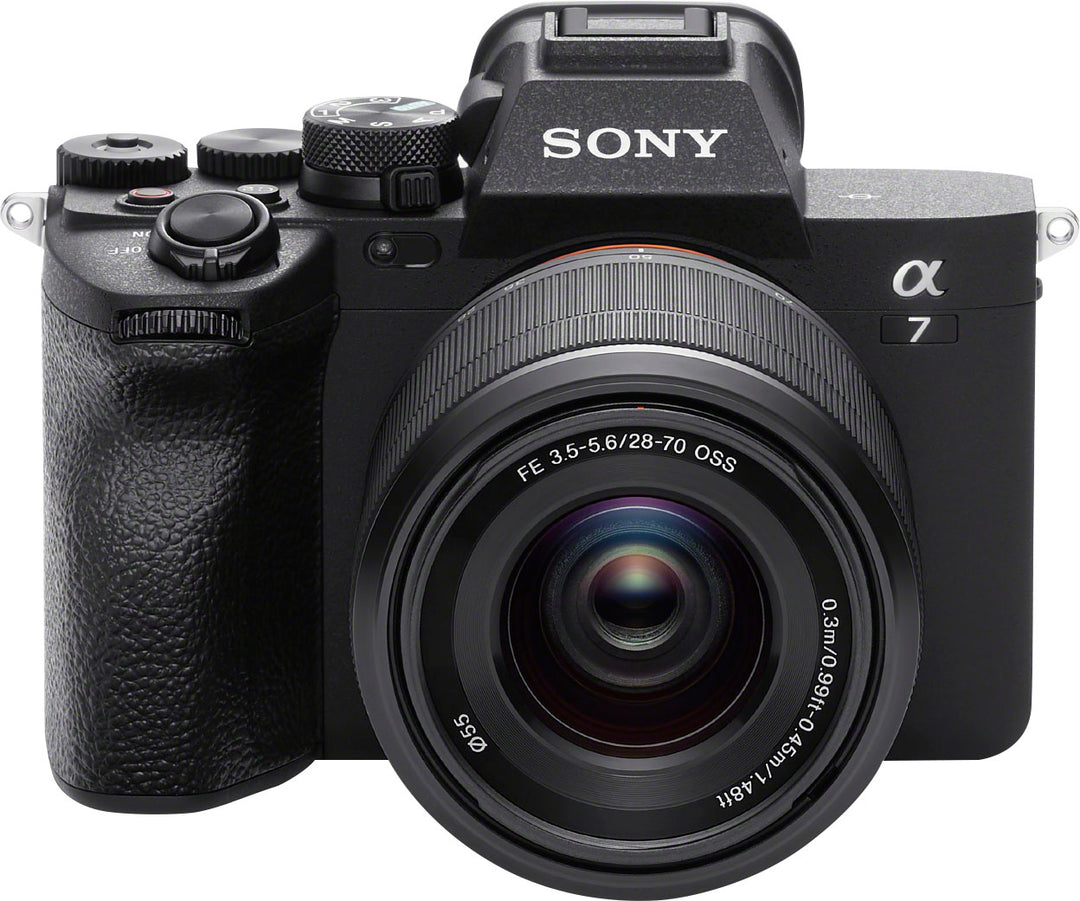 Sony - Alpha 7 IV Full-frame Mirrorless Interchangeable Lens Camera with SEL2870 Lens - Black_5