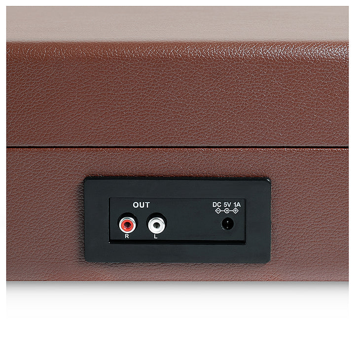 Victrola - Journey+ Bluetooth Suitcase Record Player - Dark Brown_3